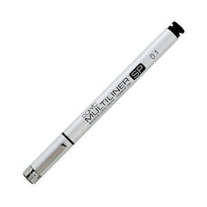 Copic Multiliner Ink Pen, SP Black 0.1mm | 4511338041123