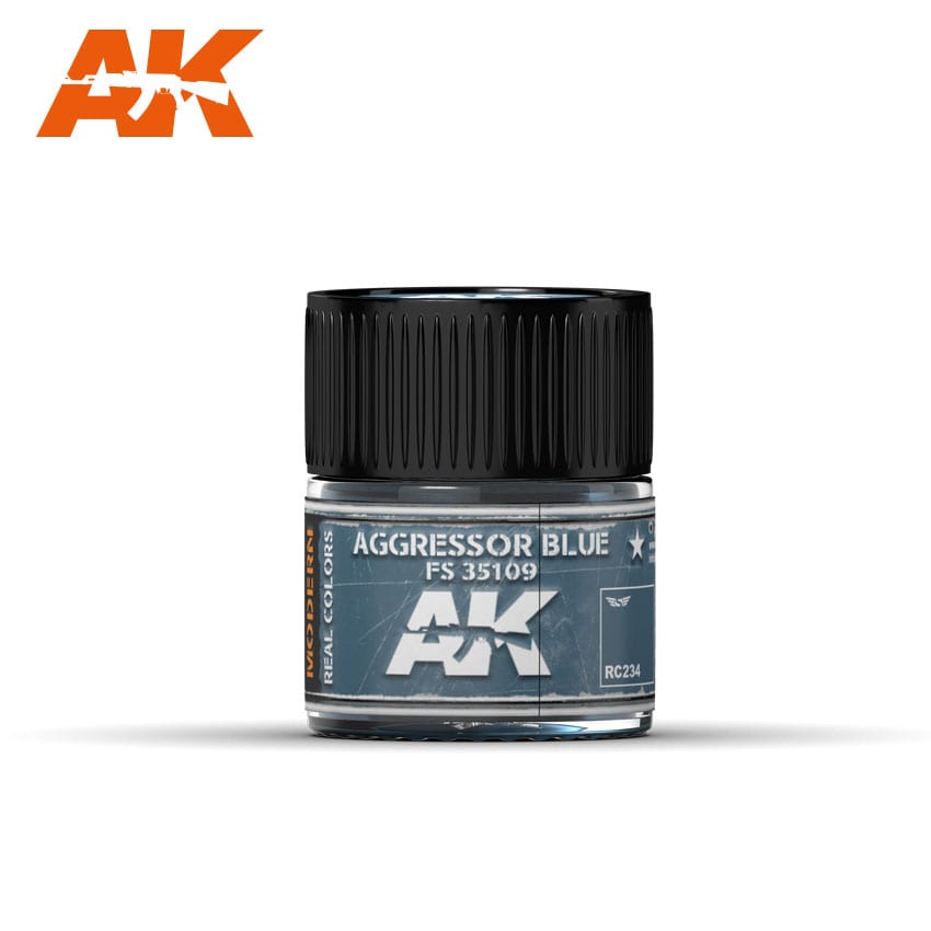 AK Interactive Real Colors Aggressor Blue FS 35109 10ml | 8436564925350