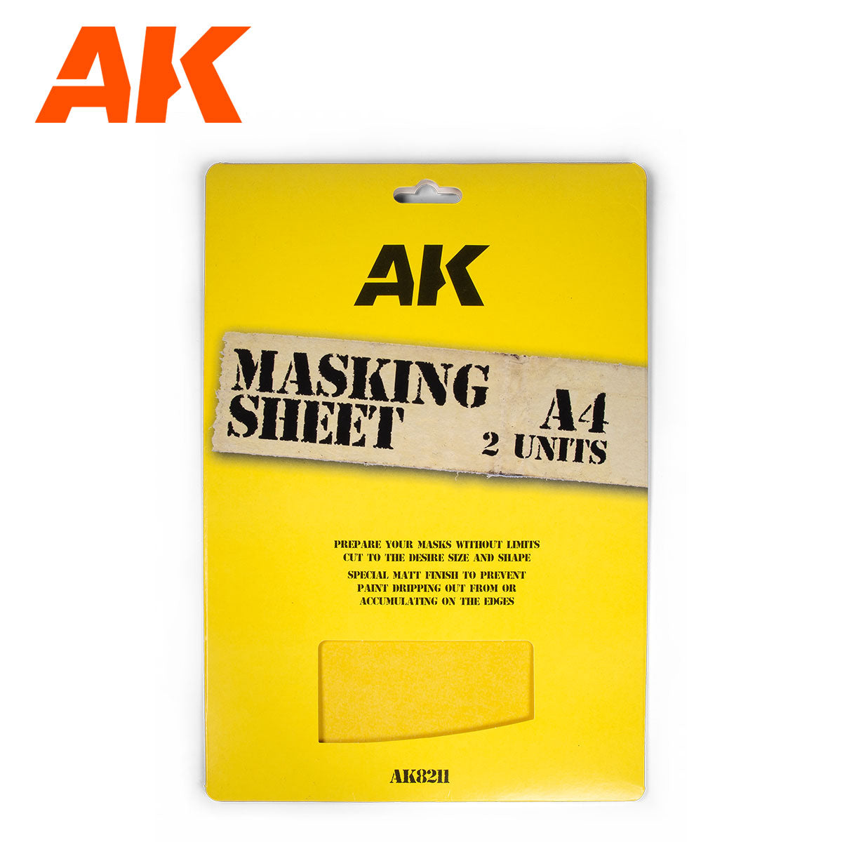 AK Interactive Masking Tape A4 X 2 Units | 8435568330825