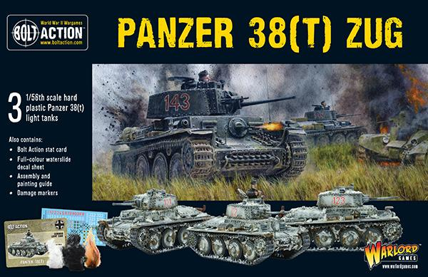 Bolt Action Panzer 38(T) ZUG | 5060393709121
