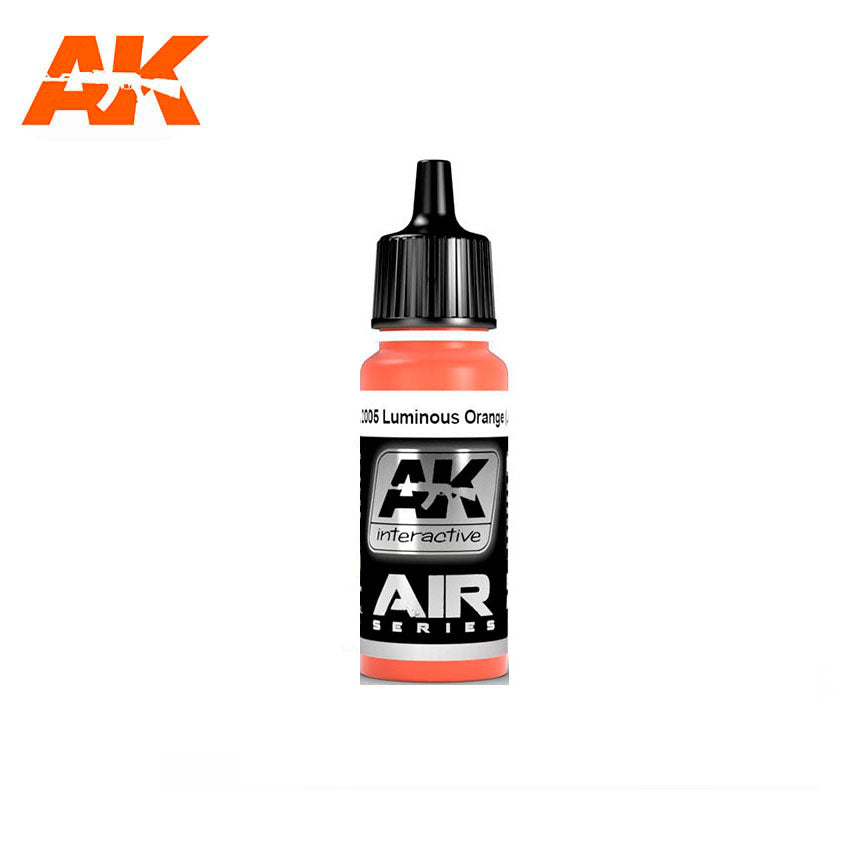 AK Interactive RAL 2005 Luminous Orange (Leuchtorange) 17ml | 8436564928825