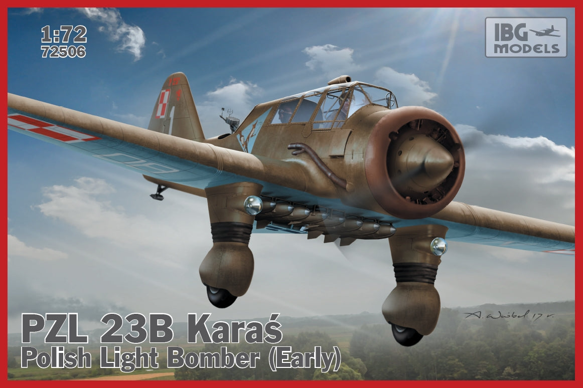 IBG Models 1/72 PZL. 23B Karas – early production | 5907747900929