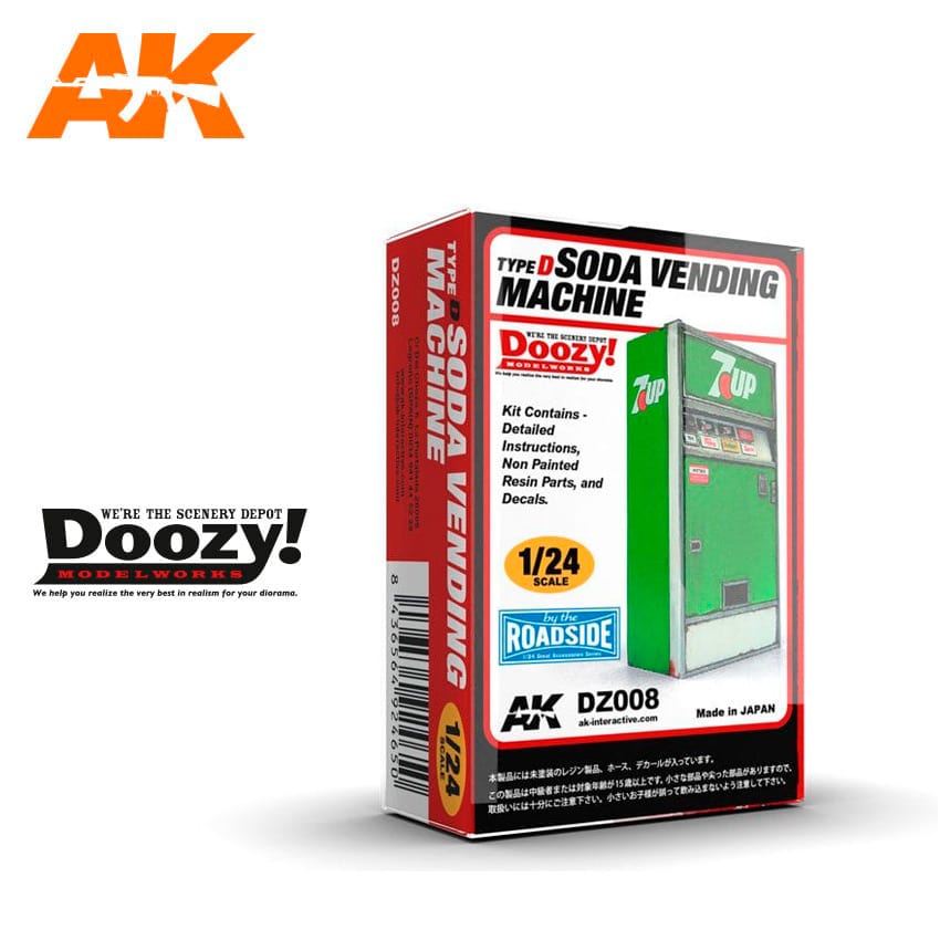 Doozy 1/24 Soda Vending Machine / Type D | 8436564924650