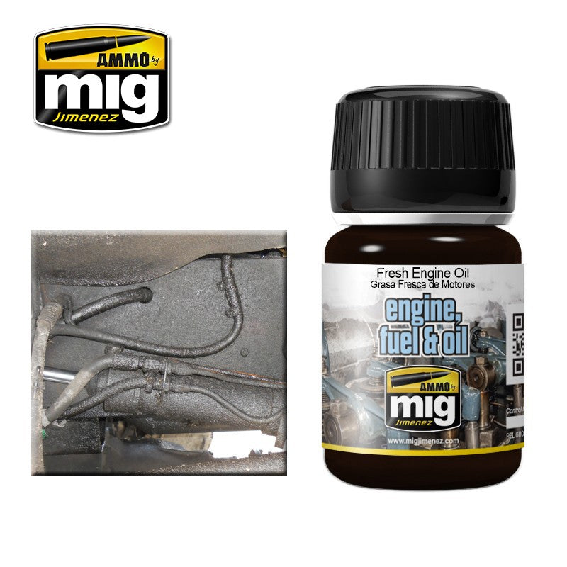 Ammo Mig Fresh Engine Oil Effects | 8432074014089