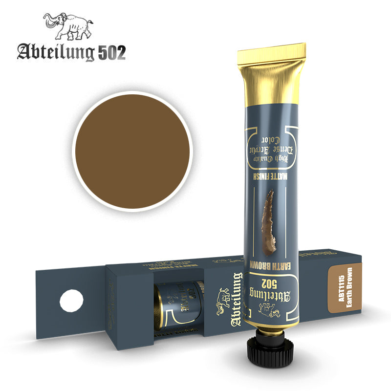Abteilung502 High Quality Dense Acrylic, Earth Brown