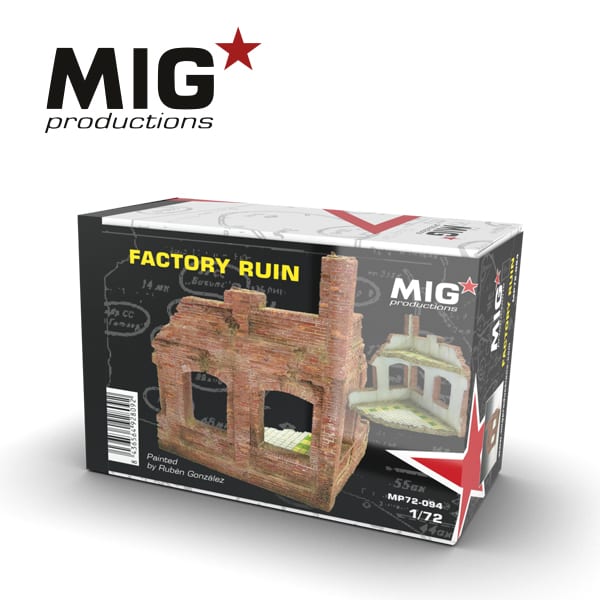 MIG 1/72 Factory Ruin | 8436564928092
