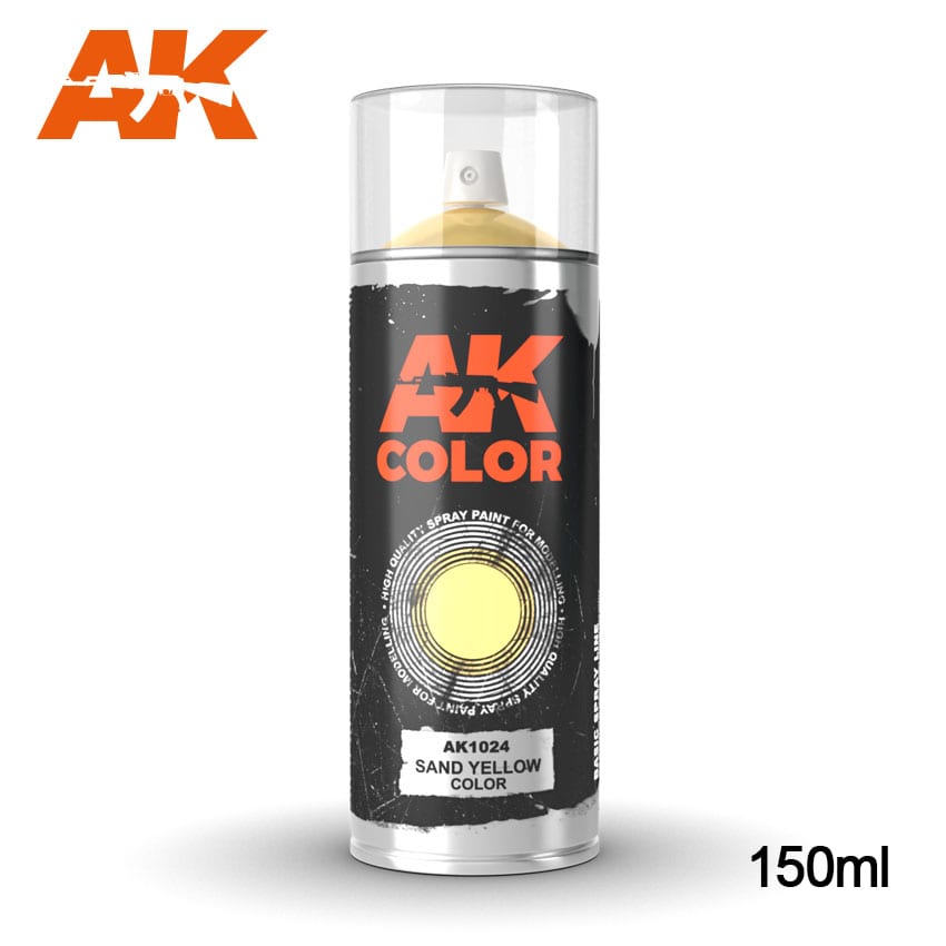 AK Interactive Sand Yellow - Spray 150ml | 8436564926470
