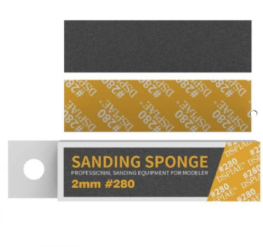DSPIAE 2mm #280 Standing Sponge 5Pcs | 6970845562848