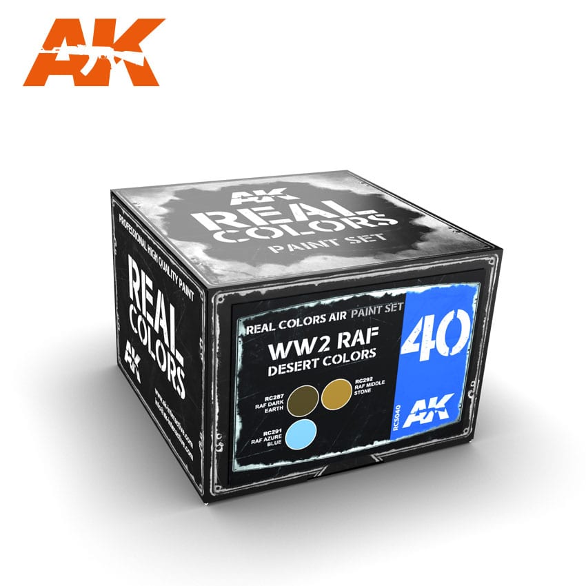 AK Interactive Real Colors WW2 RAF Desert Colors | 8436564930064