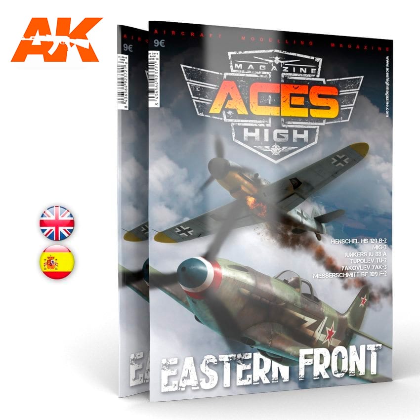 AK Interactive Aces High 10: Eastern Front - English | 8436564923721
