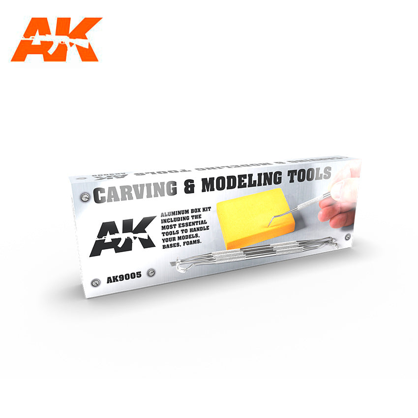AK Interactive Carving Tools Box | 8435568305151
