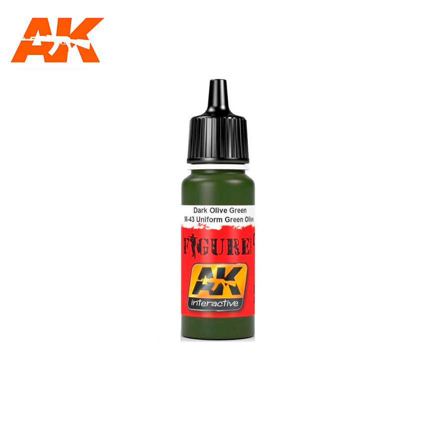 AK Interactive Dark Olive Green / M-43 Uniform Green Olive | 8436535576222