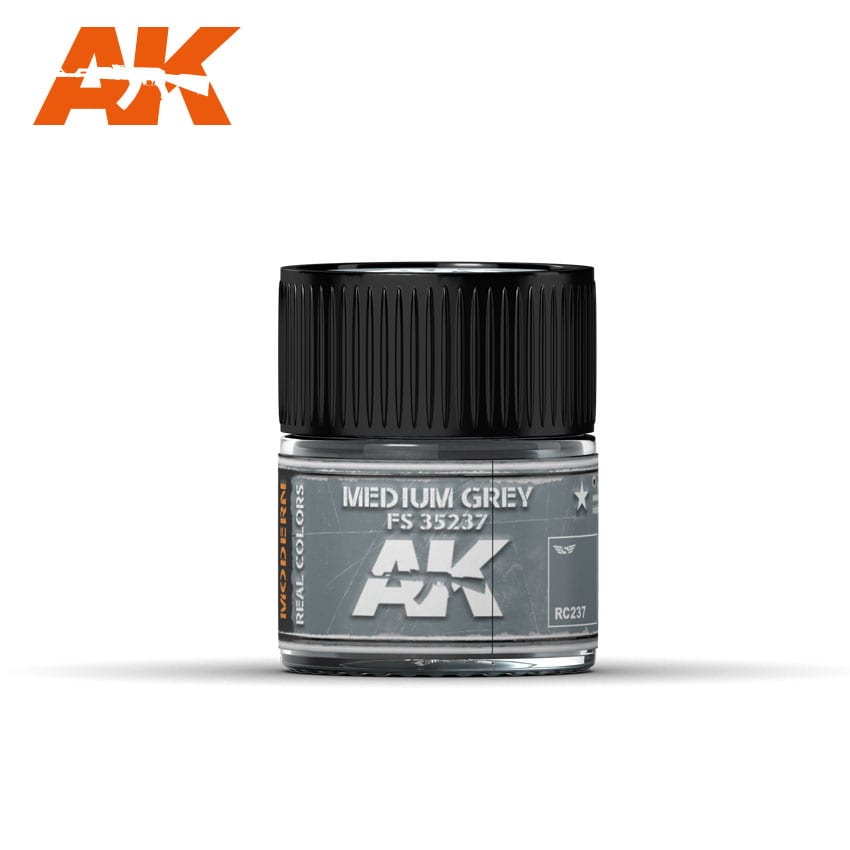 AK Interactive Real Colors Medium Grey FS 35237 10ml | 8436564925381