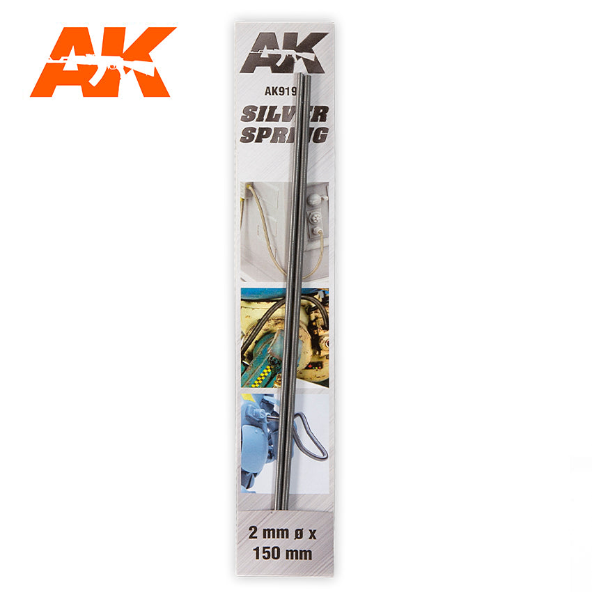 AK Interactive Silver Spring 2mm | 8435568326330