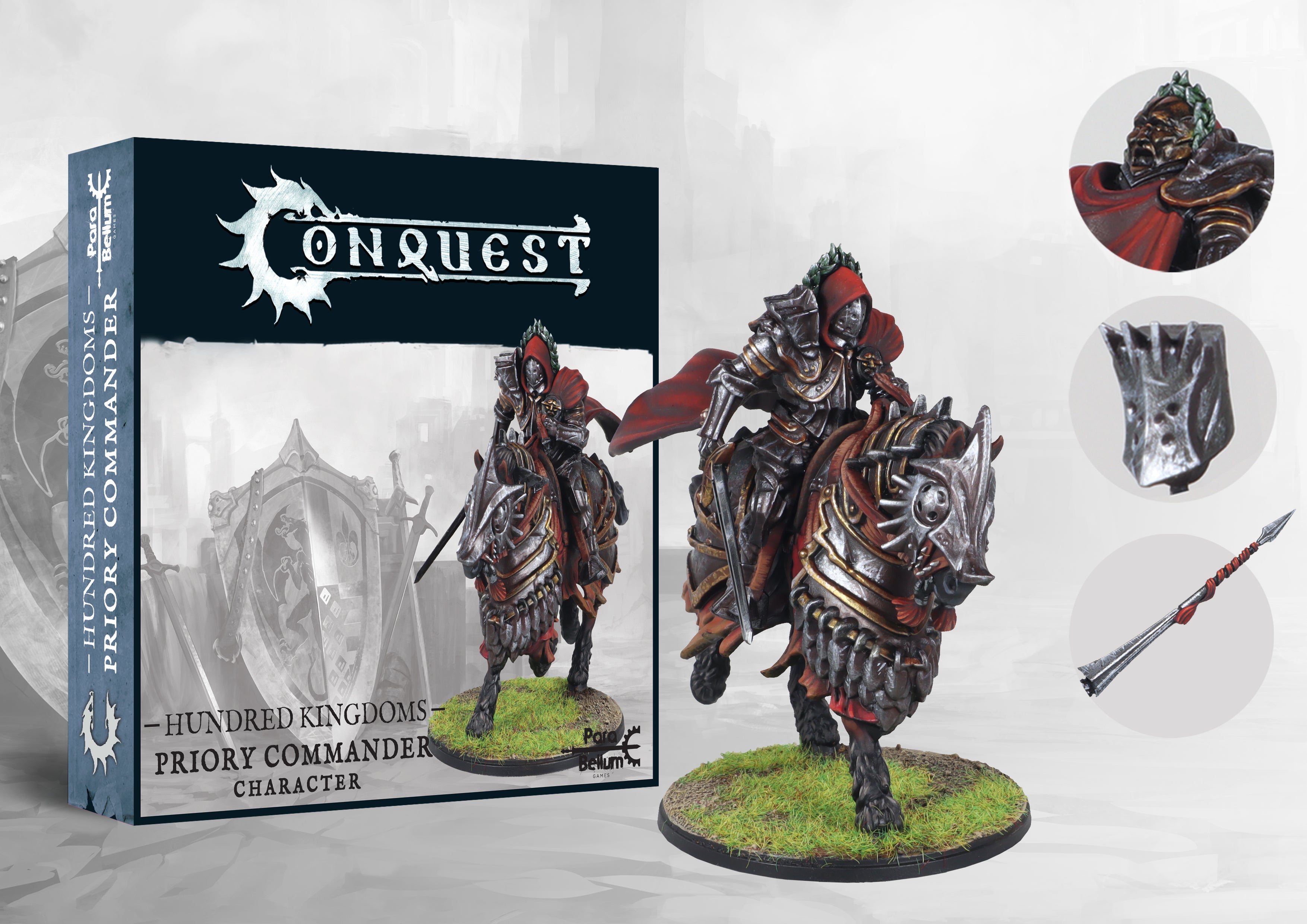 Conquest, Hundred Kingdoms - Priory Commander of the Order of the Crimson Tower (PBW7232) | 5213009013161