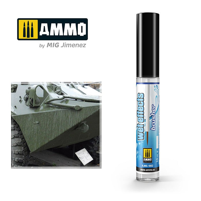 Ammo Mig Effects Brusher - Wet Effects | 8432074018025