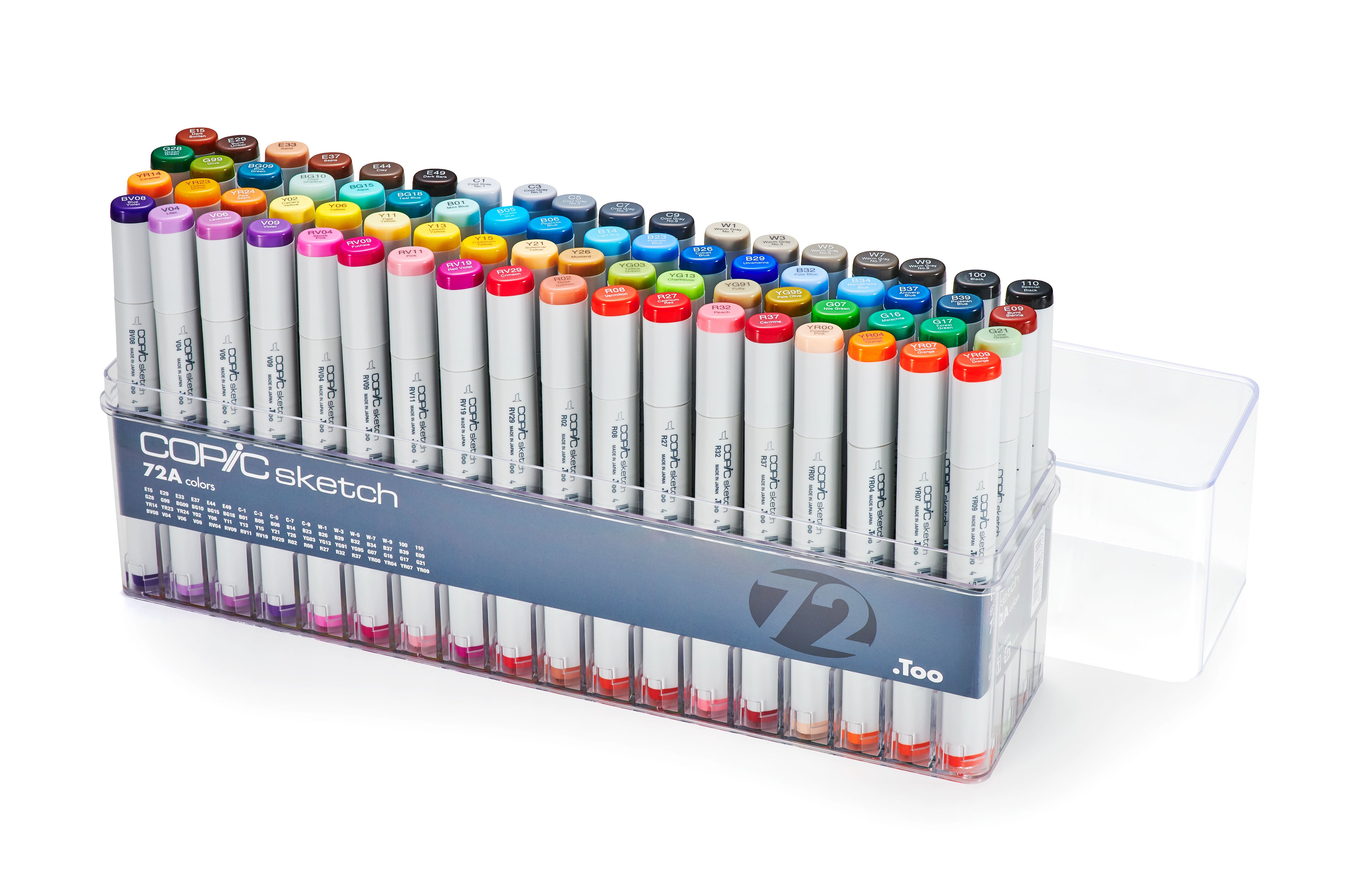Copic Sketch Marker 72Pc Set A, 72A | 4511338003749