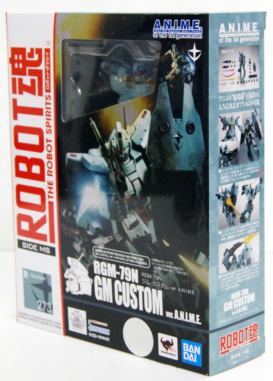 Mobile Suit Gundam 0083: Stardust Memory - Gundam 0083 - RGM-79N GM Custom - Robot Spirits (R-273), Robot Spirits <Side MS>, Robot Spirits ver. A.N.I.M.E.(Bandai Spirits) | 4573102595195