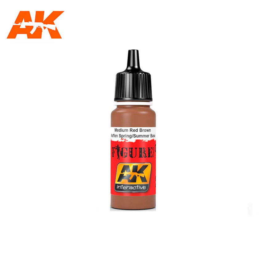 AK Interactive Medium Red Brown Waffen Springs / Summer Base | 8436535575959