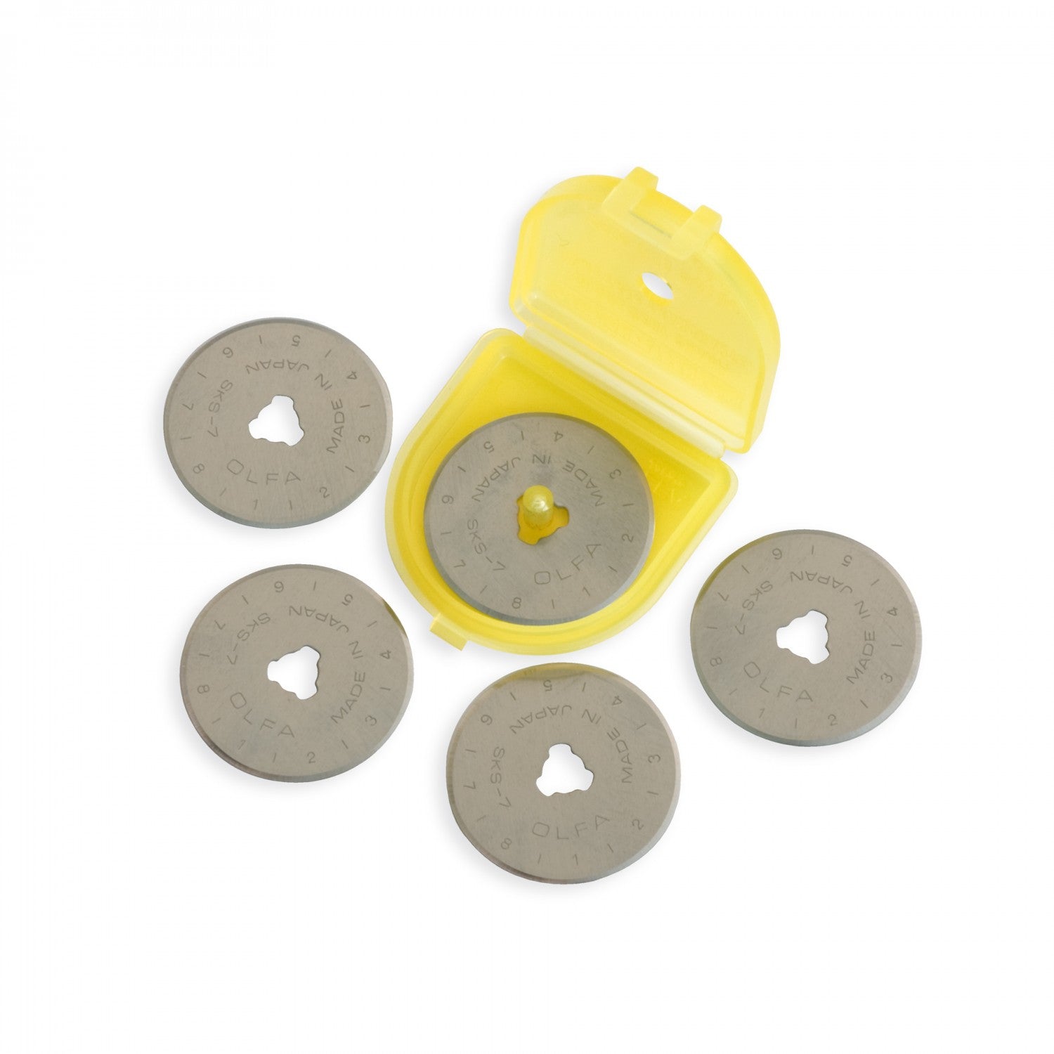 OLFA 28mm RB28-5 TungstenSteel Rotary Blade - 5/pk | 091511500790