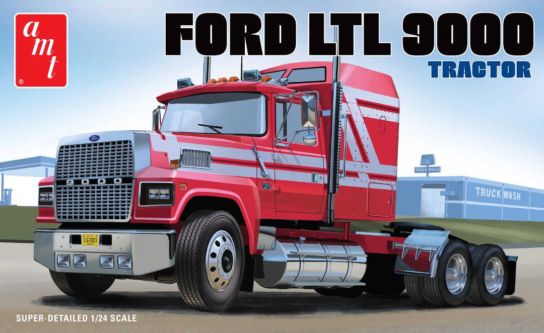 AMT 1/24 Ford LTL 9000 Semi Tractor | 849398046647