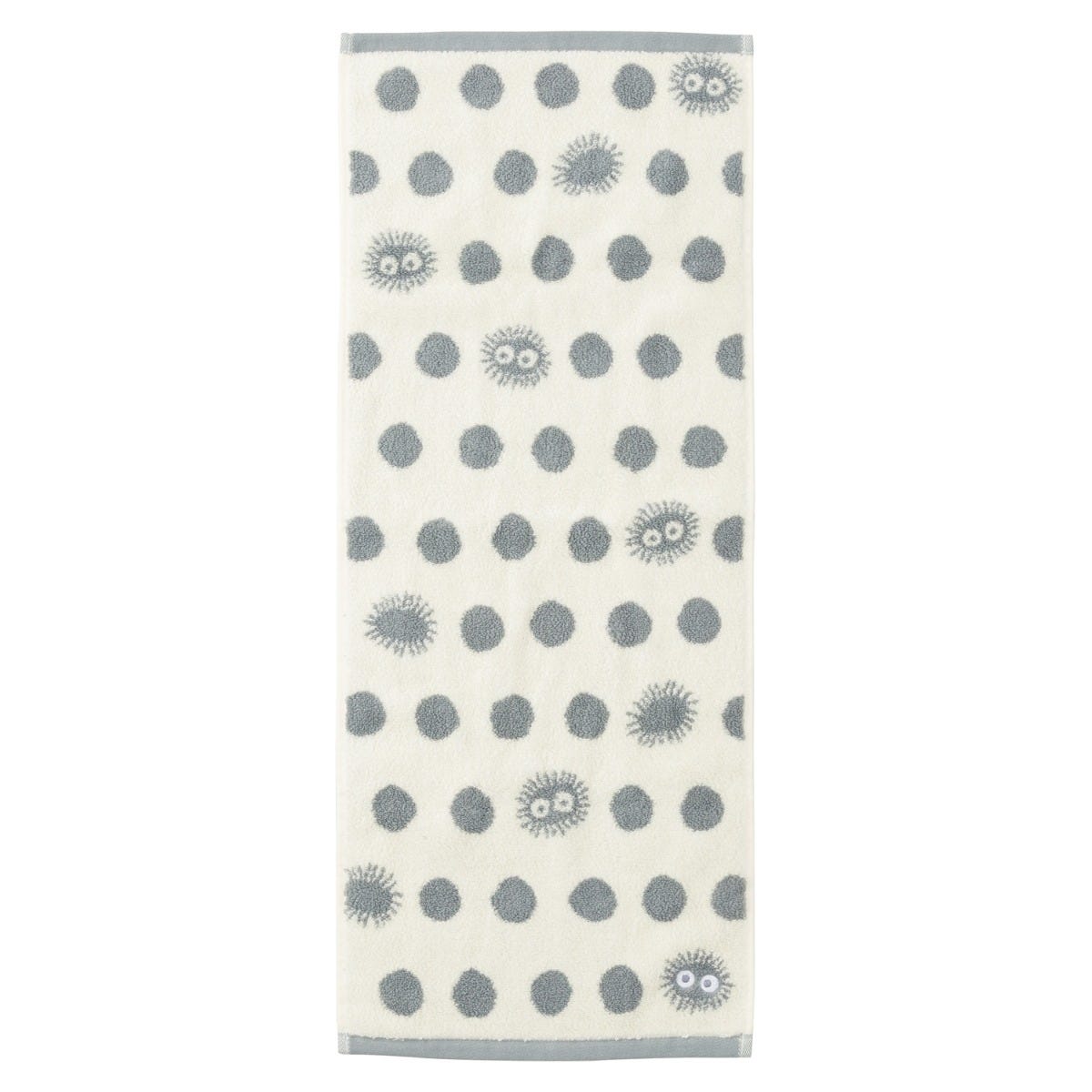Marushin Studio Ghibli Silhouette Towel Series Soot Sprite - (Face Towel) 'My Neighbor Totoro', Size: 13" x 31.5" | 4992272649246