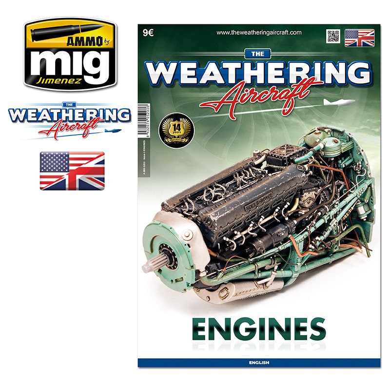 Ammo Mig The Weathering Aircraft Issue 03: Engines (English) | 8432074052036
