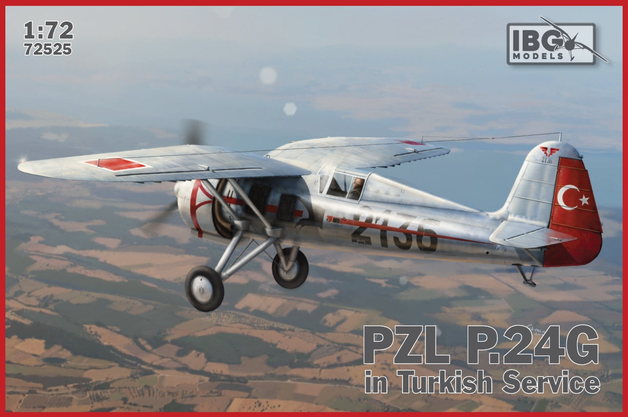 IBG Models 1/72 PZL P.24g – Turkish | 5907747901674