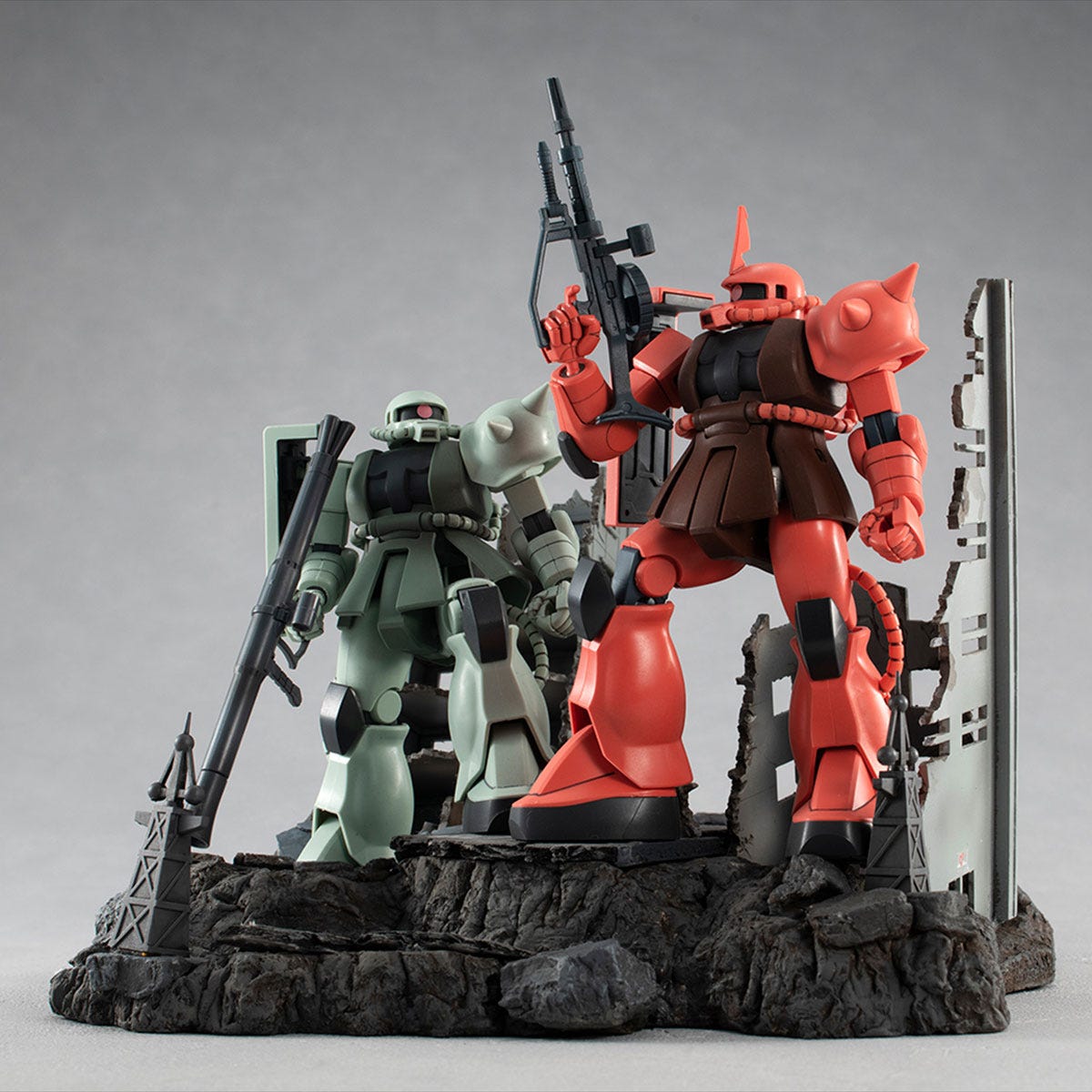 Megahouse Realistic Model Series G Structure Ruins at New yark (For 1/144 HG Models) "Gundam" | 4535123832321