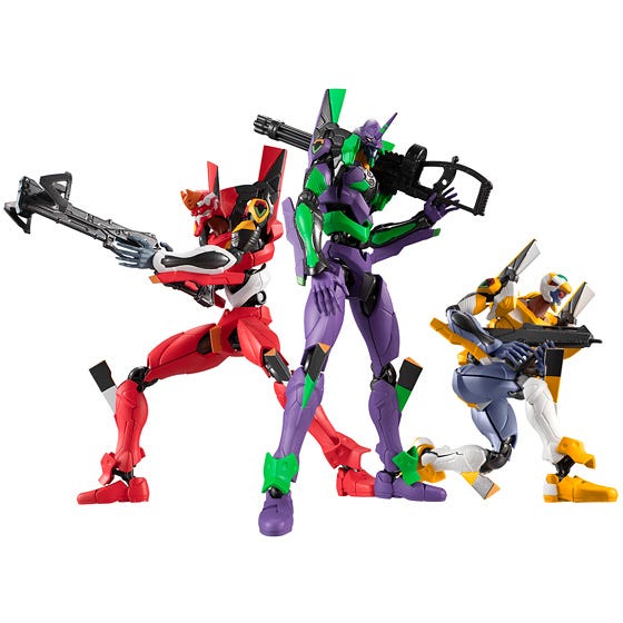 Bandai Eva Frame 01 Box Set, 'Neon Genesis Evangelion' (4/BOX) | 24549660583565