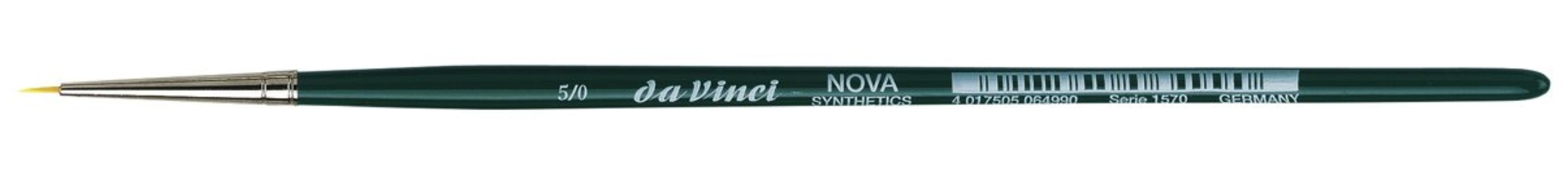 Da Vinci NOVA Series 1570, hobby brush, finest golden synthetic fibre, Size:-5 | 4017505064990
