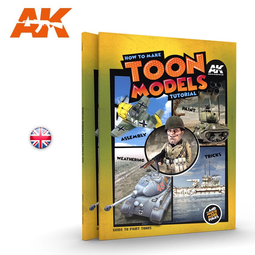 AK Interactive How to make TOON MODELS tutorial - English | 8436564929013