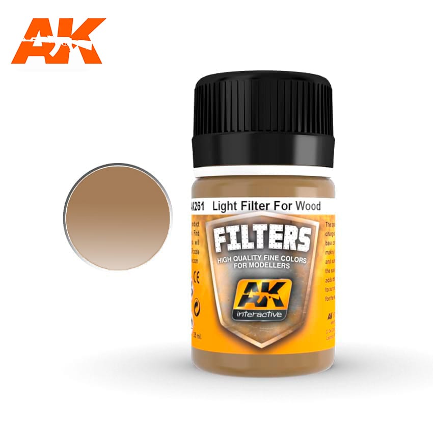 AK Interactive Light Filter For Wood | 8436535572613