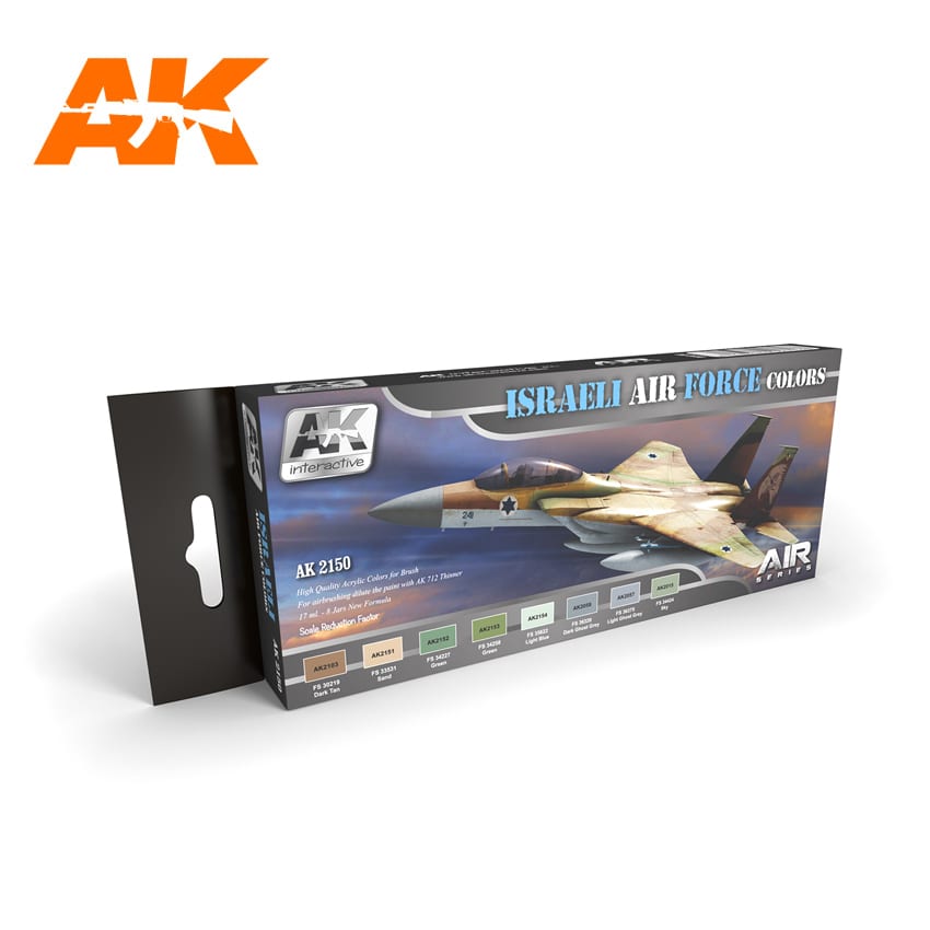AK Interactive Israeli Air Force Colors | 8436564927163