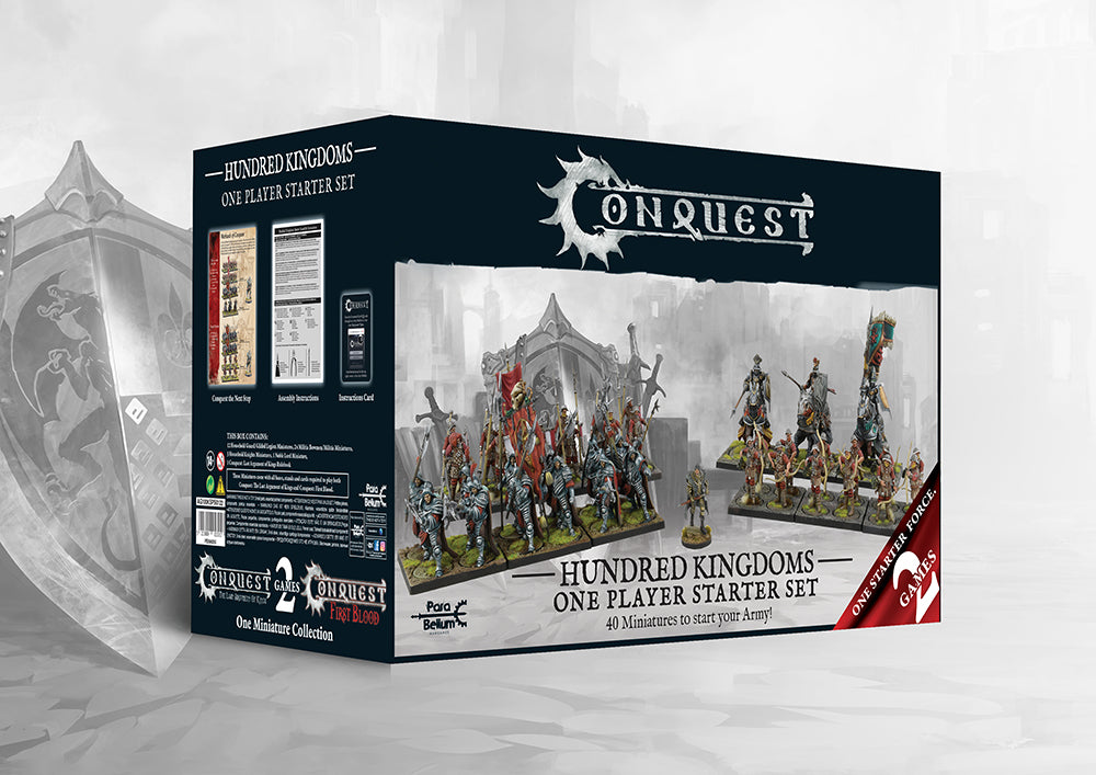 Conquest, Hundred Kingdoms- 1 Player Starter Set (PBW6055) | 5213009013017