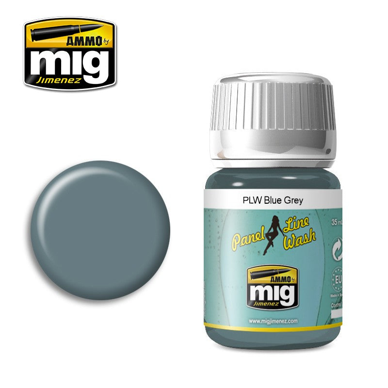 Ammo Mig Blue Grey Panel Line Wash | 8432074016137