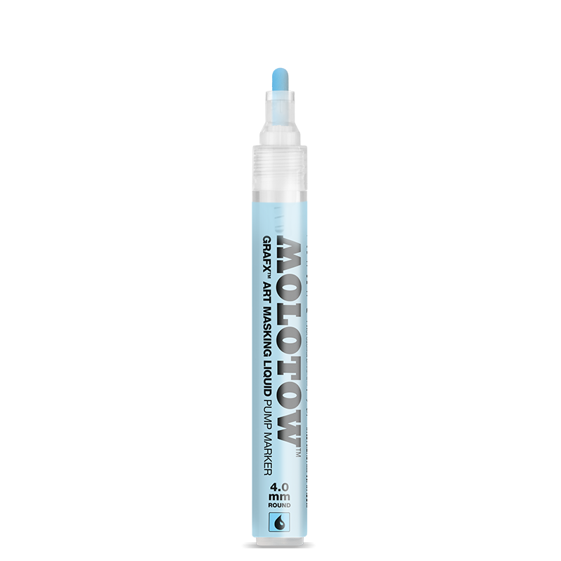 Molotow GRAFX Art Masking Liquid Pump Marker, 4mm | 4250397613840