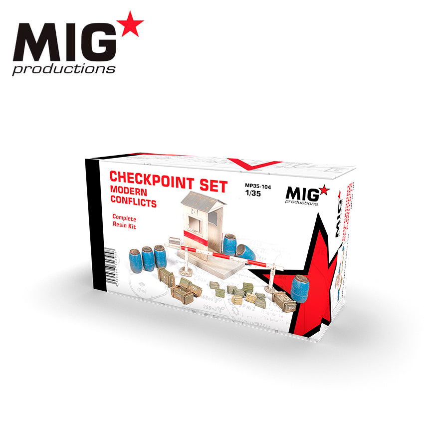 MIG 1/35 Checkpoint Set - Modern Conflicts | 8435568313958