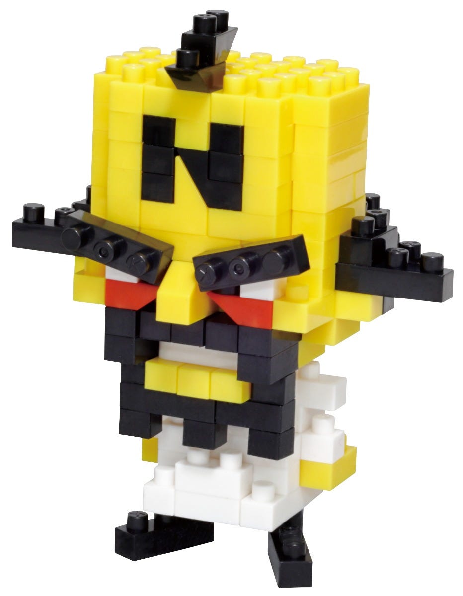 Nanoblock Character Collection Series, Dr. Neo Cortex 'Crash Bandicoot' | 4972825218679