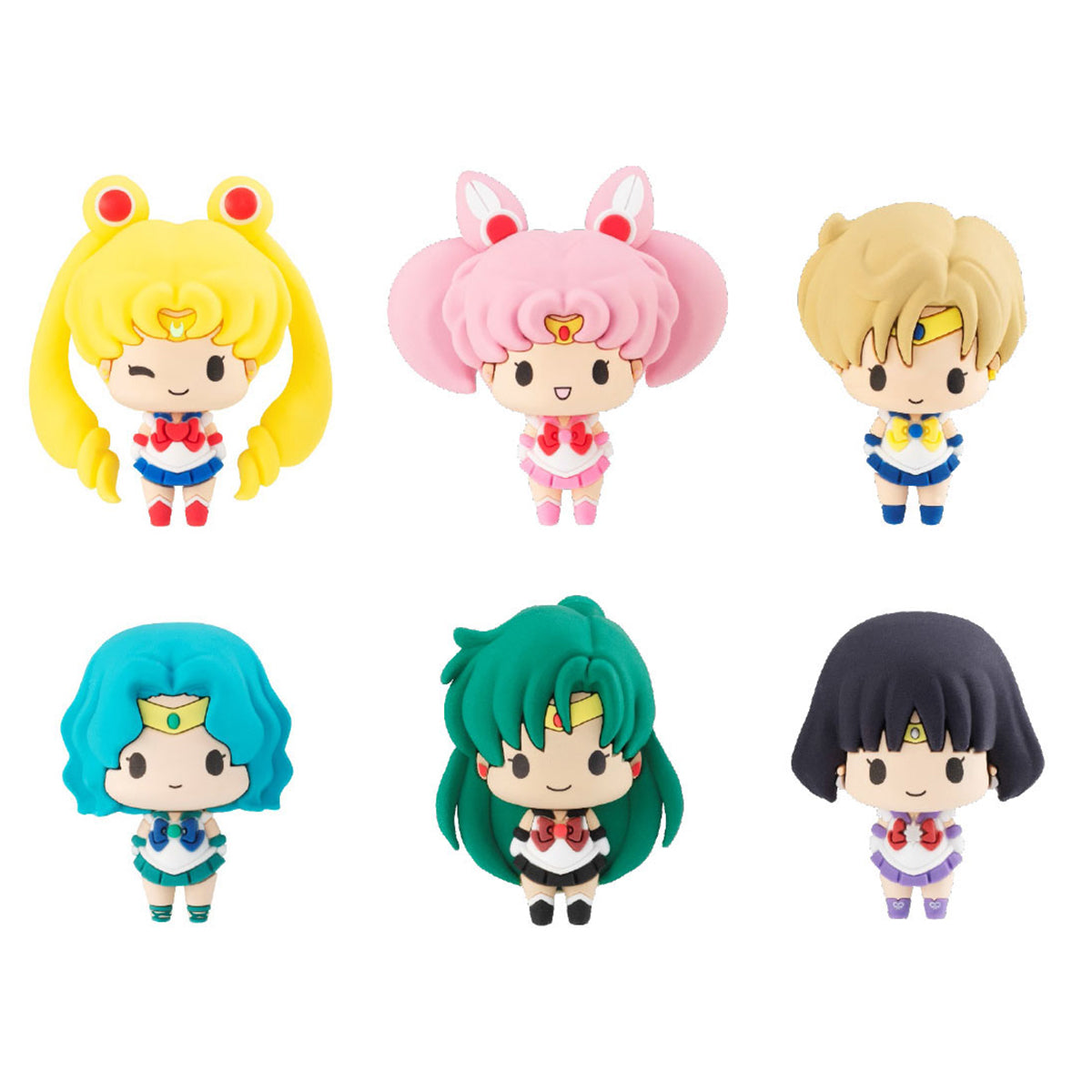 Megahouse Chokorin Mascot "Sailor Moon", Complete Set of 6 | 4535123833021