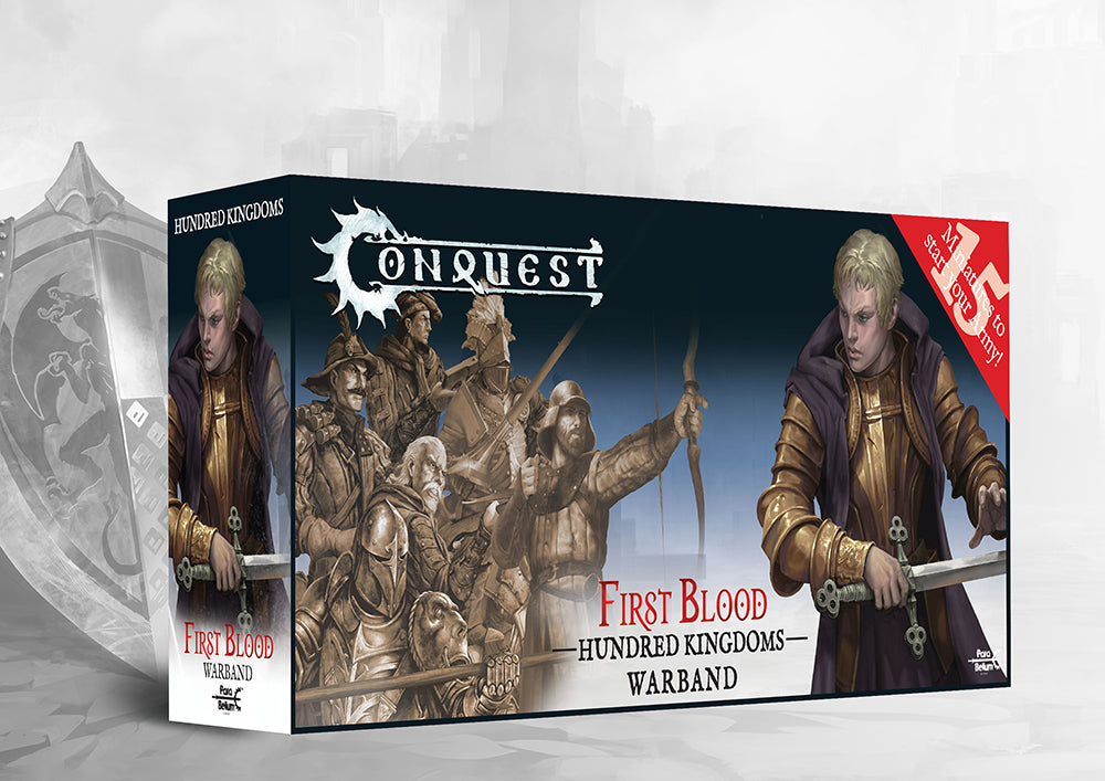 Conquest, Hundred Kingdoms - First Blood Warband (PBW6060) | 5213009015233