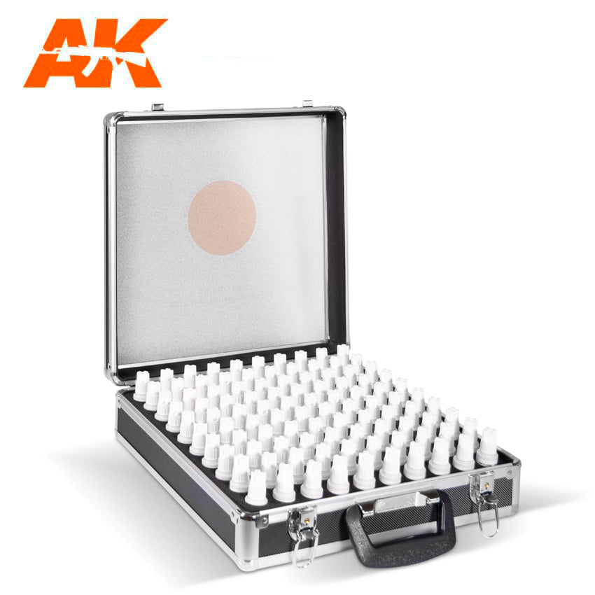 AK Interactive 3G Acrylics Briefcase - 100 Colors | 8435568308114