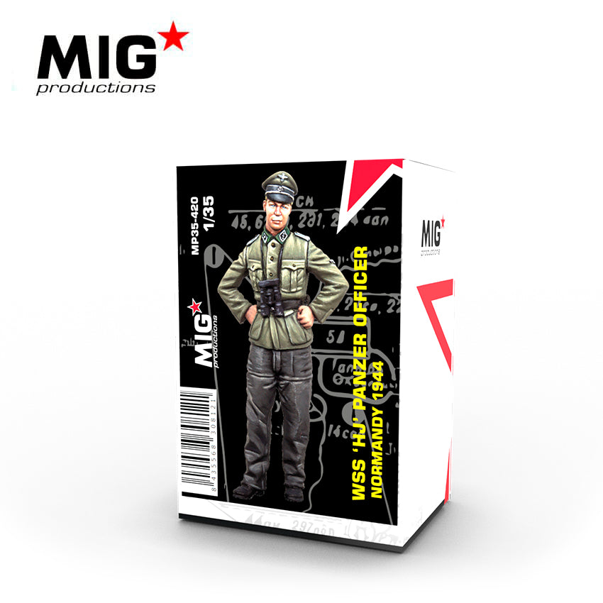 MIG 1/35 WSS HJ Panzer Officer, Normandy 1944 | 8435568308121