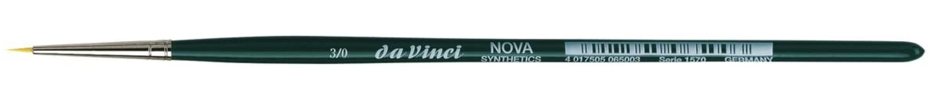 Da Vinci NOVA Series 1570, hobby brush, finest golden synthetic fibre, Size:-3 | 4017505065003