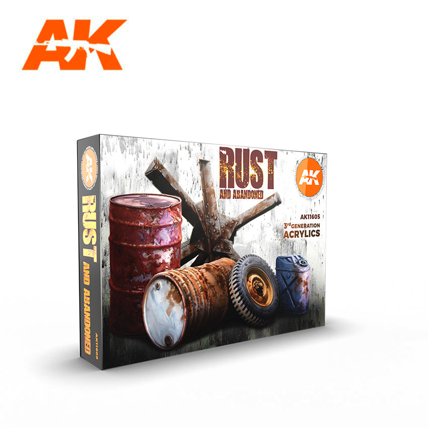 AK Interactive 3G Rust Set | 8435568307490