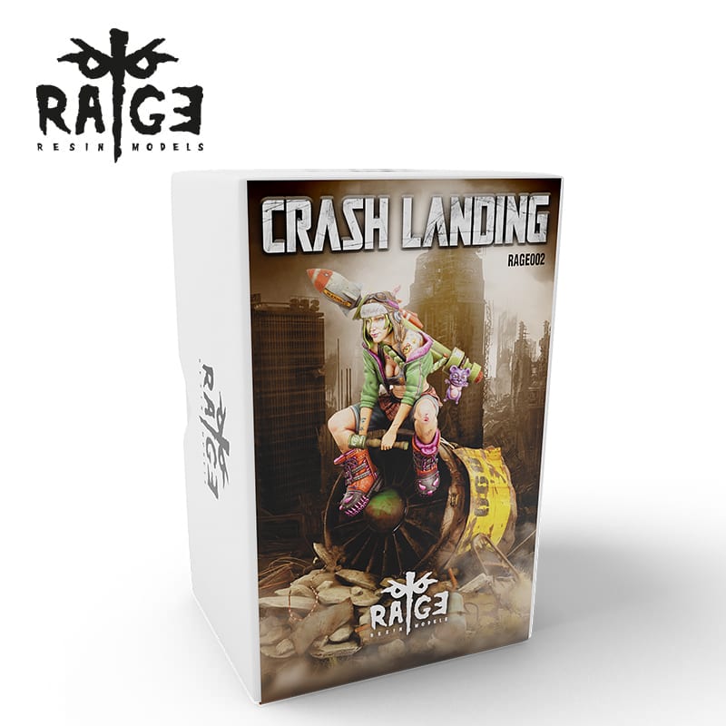 AK Interactive Crash Landing (90mm) | 8435568312364