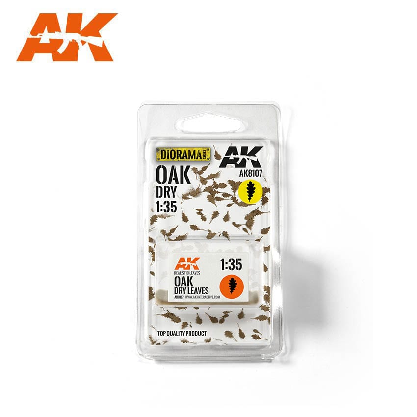 AK Interactive Oak Dry Leaves 1/35 | 8435568301313