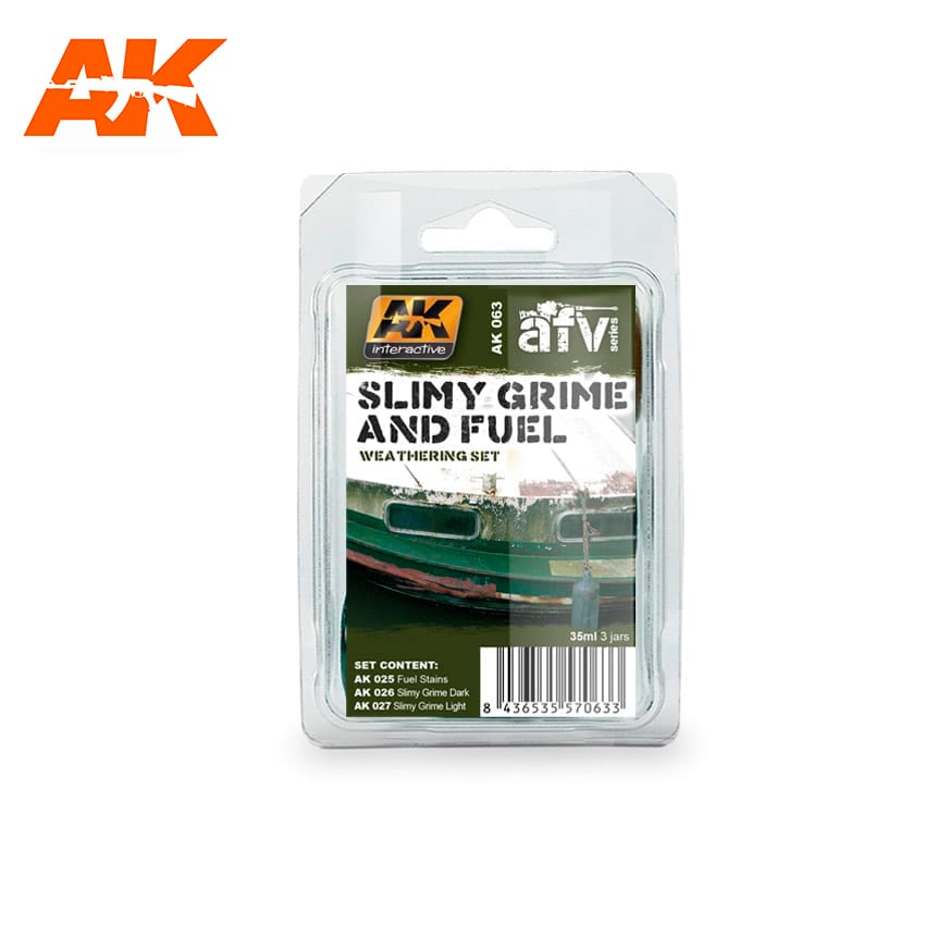 AK Interactive Slimy Grime And Fuel Set | 8436535570633