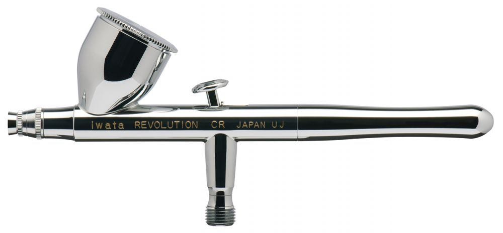 IWATA Revolution HP-CR Gravity Feed Dual Action Airbrush | 734748145029