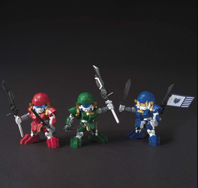 Bandai #28 Bug & Bu Dui Bing 'SD Sangoku Soketsuden', Bandai Spirits SD (4 Inch approx) | 4573102588562